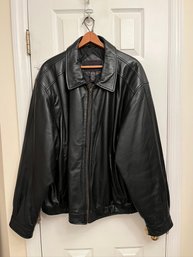 Mens Croft & Barrows Leather Jacket XL