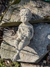 Garden Statues - Boy With Crossed Ankles