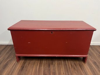 Red Six Board Chest