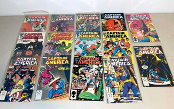 1980s Captain America Comic Books