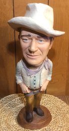 John Wayne, The Duke By Esco Productions, Chalk-ware Figure 1979