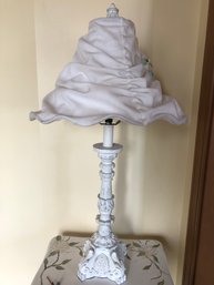 Shabby Chic Table Lamp - 27H