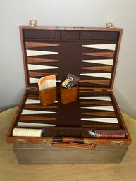 Vintage Travel Backgammon  Game- Never Used!