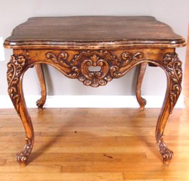 Hand Carved  - Solid Wood Table