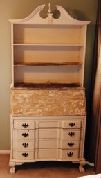 Shabby Chic Antique Secretary Desk