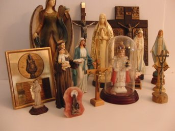 Lot Of Religious Items