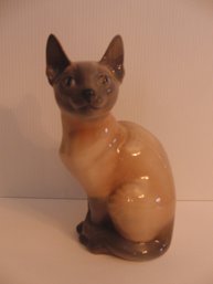 Royal Copenhagen Cat Figurine