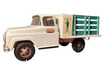 Tonka Steel Pressed Stake Bed Green Giant Truck