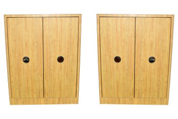 Pair Of Bunk Trunk Cabinets
