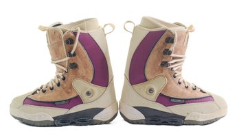 BURTON NUBUCK LEATHER SNOWBOARD BOOTS