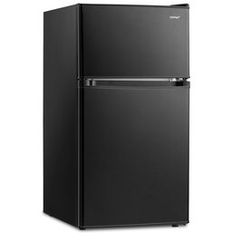 3.2 Cu. Ft  Costway Compact Mini Fridge With Adjustable Thermostat - New $351.