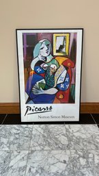 Pablo Picasso Woman With Book Poster