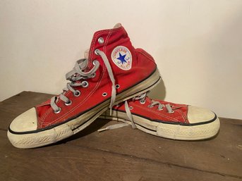 Red Chuck Taylor Converse Size 8.5 Mens?