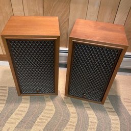 Sansui SP1000 High Power HiFi Stereo Speakers 14x24x12in Vintage Made In Japan Tokyo Well Cared Great Sound