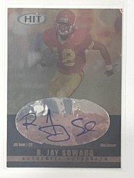 2000 Sage Hit Authentic Autograph R. Jay Soward Autographed Card #A18