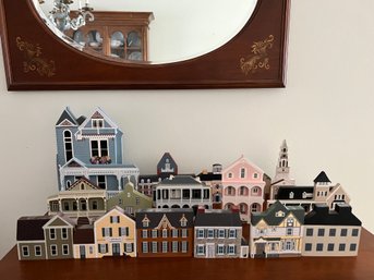 Miniature Wooden Painted House Collection (2/2)