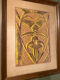 The Mask Art Signed & Dated 67