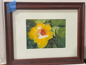 Art: Hibiscus Watercolor