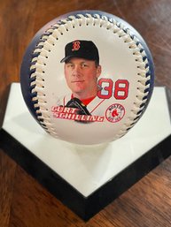 Limited Edition Photo Ball Of Curt Schilling