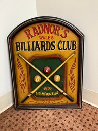 Billiard Club Art Decor