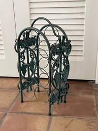 Decorative Metal Wine Rack