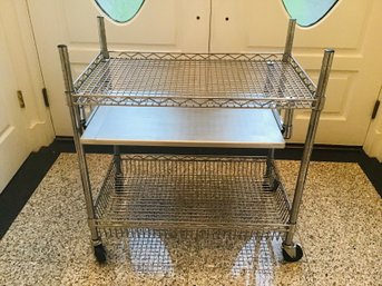 Allspace  Nsf Metal Utility Cart