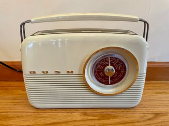 Retro Bush Portable AM FM Radio, Model TR82C