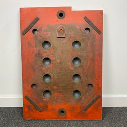 Large Foundry Mold, Great For Hanging As Wall Art