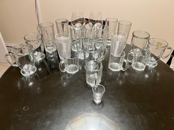 Misc Glassware, Clear, Cups, And Drinking Glasses