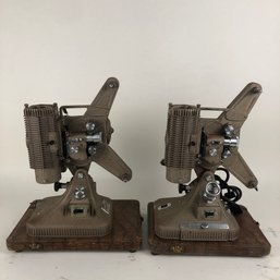 Two Vintage Keystone 8mm Projectors