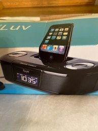 ILUV Shake And Wake Radio, Charger And Alarm Clock- New In Box