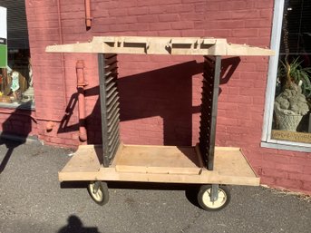 Heavy Duty Industrial Rubbermaid Maid Cart