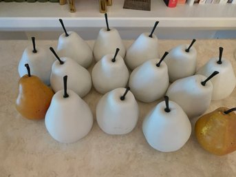 Group Of Fifteen Pears