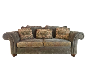 Elegant Rolled Arm Sofa