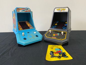 Coleco 1981 Donkey Kong And 1981 Pac-man Mini Arcade Games