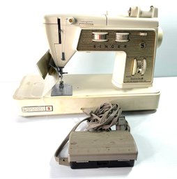 Singer Sewing Machine Model Touch And Sew With Case Cover