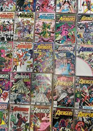 Vintage Lot Of 25 Marvel Comics The Avengers Comic Books 1981-84