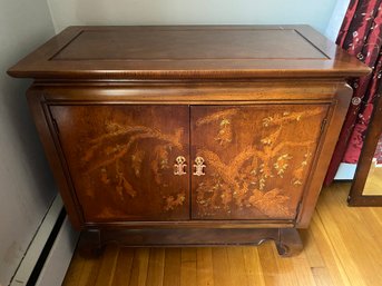 2 Door Cabinet With Stamped Front