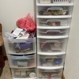 Large Lot Of Wrapping, Ribbons, Gift Bags, And More!