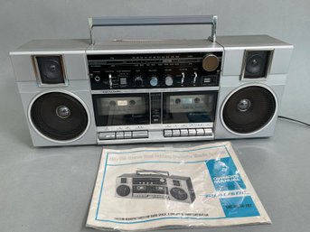 A Realistic AM/FM Stereo Dual Dubbing Cassette Music System