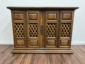 Brant Olivewood Bar Cabinet