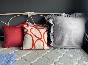 Group Of Five Decorative Accent Pillows - Including Ralph Lauren