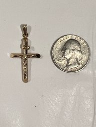 14 Kt Gold Crucifix