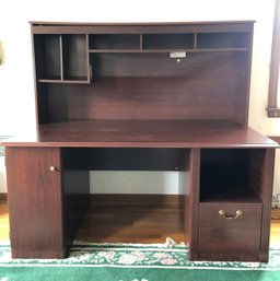 Large Computer Desk With Hutch Top