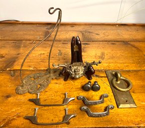 Koi Fish Pull, Brass Door Knocker, Antique Hanger And More