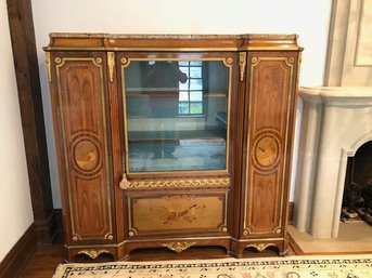 19th Century French Bibliothque With Gilt Accents - Paid $12,100 (b) (SEE DESCRIPTION-WESTON RD PICKUP)