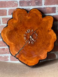 Kiln Dried Florida  Cypress - Starr Time Clock - Made FEB 13 1982