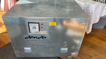 Aller Air Industries Inc 2000 VS - 1000 Cfm  Industrial Air Cleaner On Wheels ( RETAIL 3,700.)