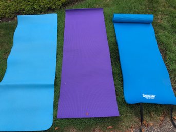 Yoga Mats, Group Of 3