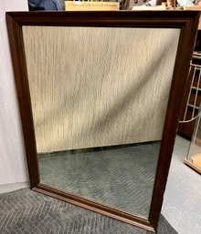 Large Wall Mirror With Wooden Frame 32x40